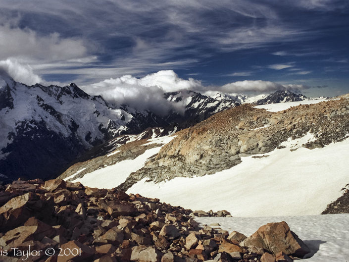 Clearing weather at Aoraki/Mt Cook
