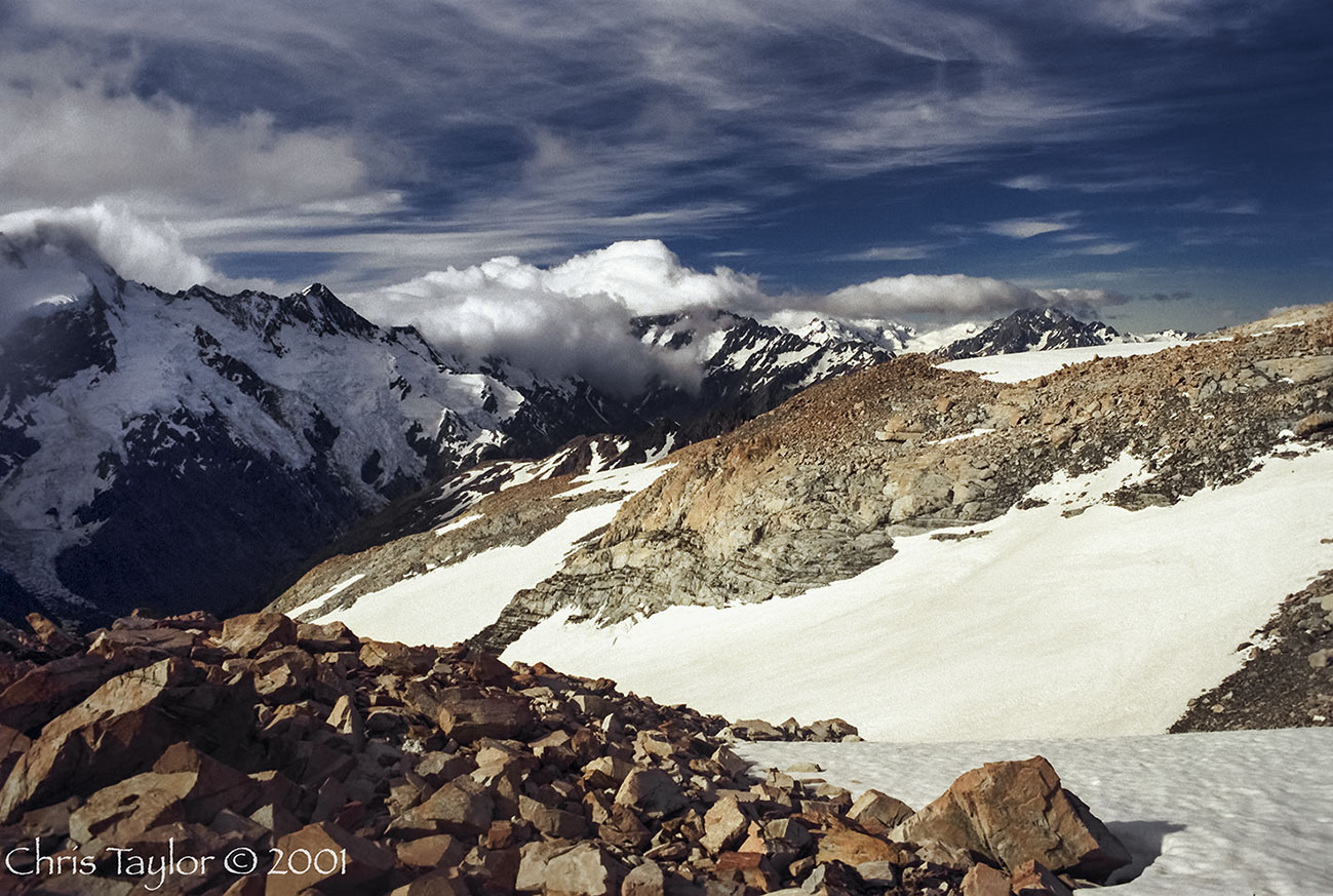 Clearing weather at Aoraki/Mt Cook