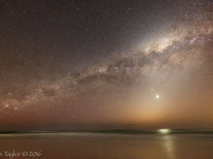 Reflections of Venus at Woolamai Beach - Chris Taylor Photography