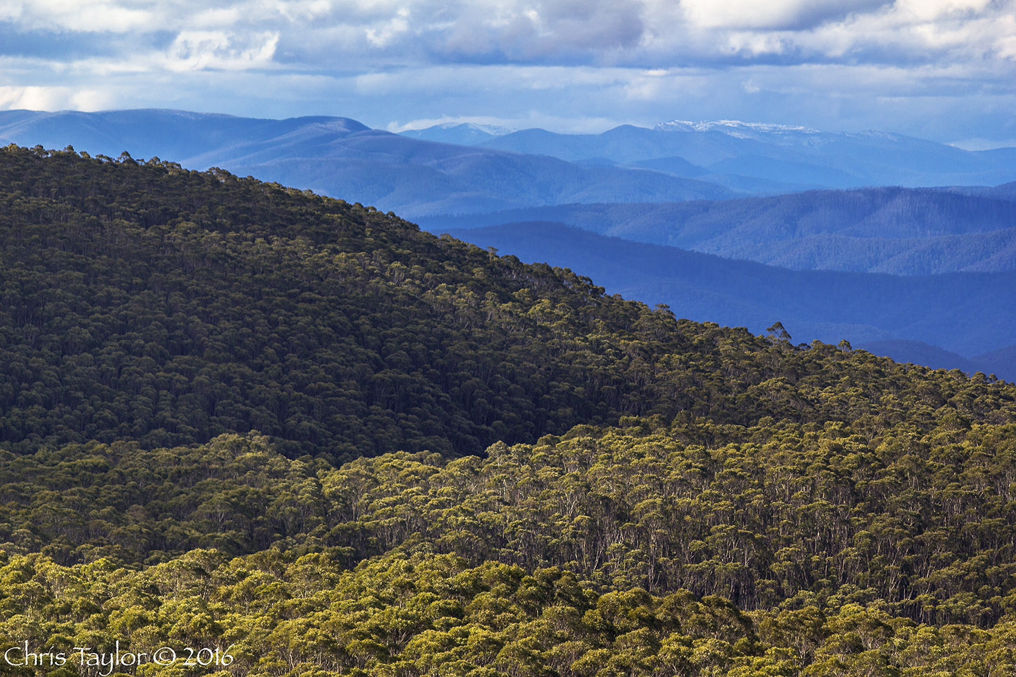 Ridgelines of the Victorian Alps - Chris Taylor Photography